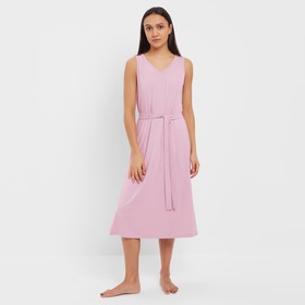 Сорочка женская (миди) MINAKU: Home collection цвет розовый, размер 42
