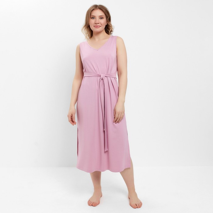 Сорочка женская (миди) MINAKU: Home collection цвет розовый, размер 50