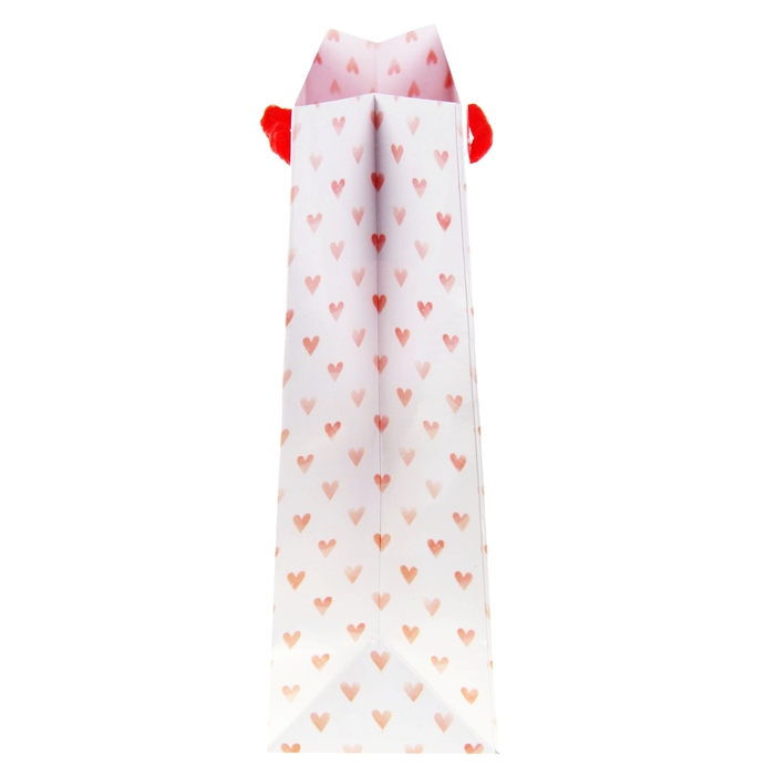 Пакет ламинированный вертикальный с открыткой «Моё сердечко», MS 18 × 23 × 8 см