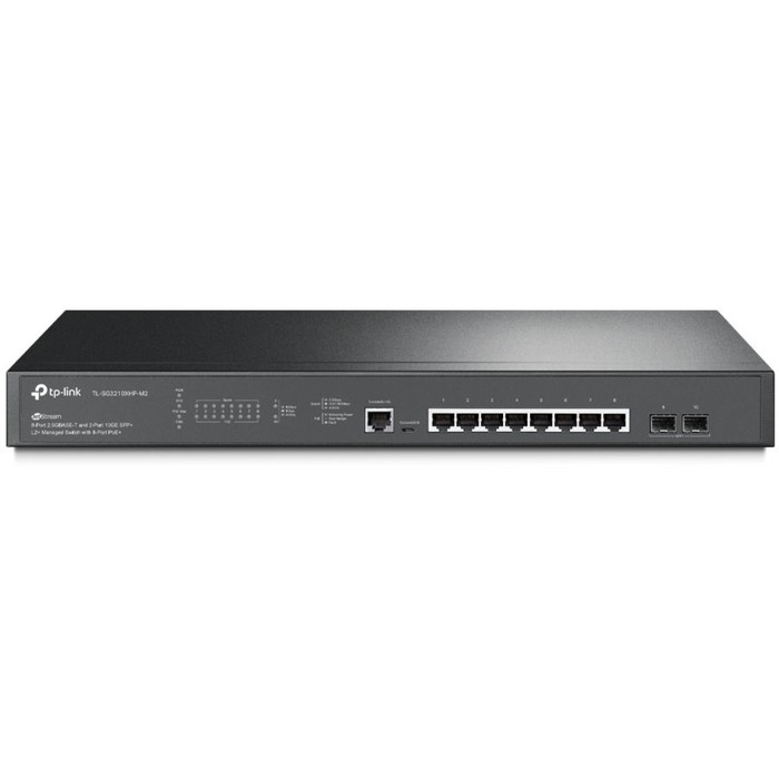 

Коммутатор TP-Link TL-SG3210XHP-M2, управляемый, 8x100/1000/2.5GBASE-T