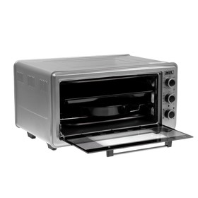 

Мини-печь AKEL AF-940, 1300 Вт, 48 л, 80-320°С, таймер, гриль, серебристая