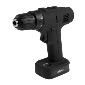 Дрель-шуруповерт Kolner KCD 12/2BL ANTHRACITE, 12 В, 2Ач, Li-on, 350/1200 об/мин, 25 Нм Ош