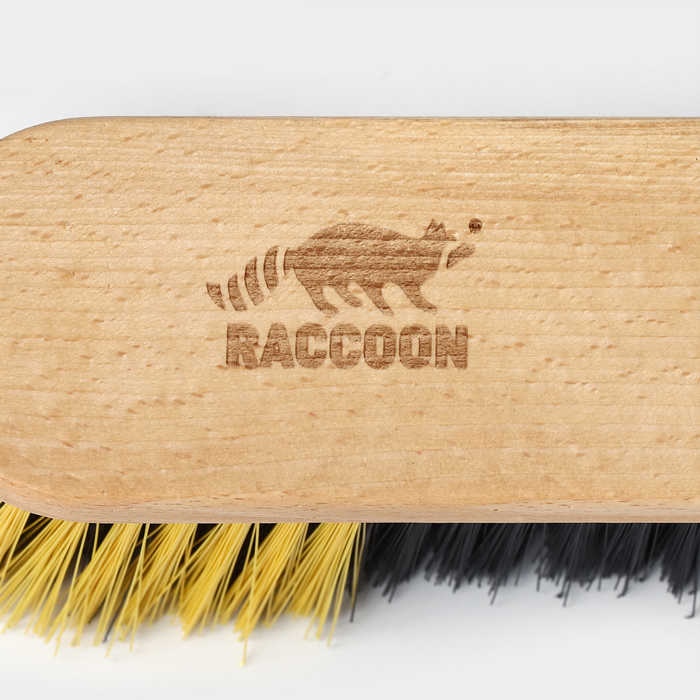 Щётка для пола Raccoon, 28×6×1,6 см, 174 пучка, искусственная щетина