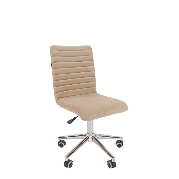 Кресло офисное Chairman 020 ткань, бежевое кресло офисное chairman 020 экокожа бежевое