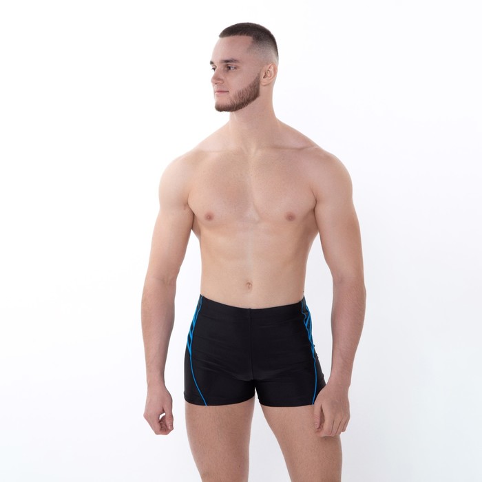 Плавки мужские, цвет чёрный, размер 54