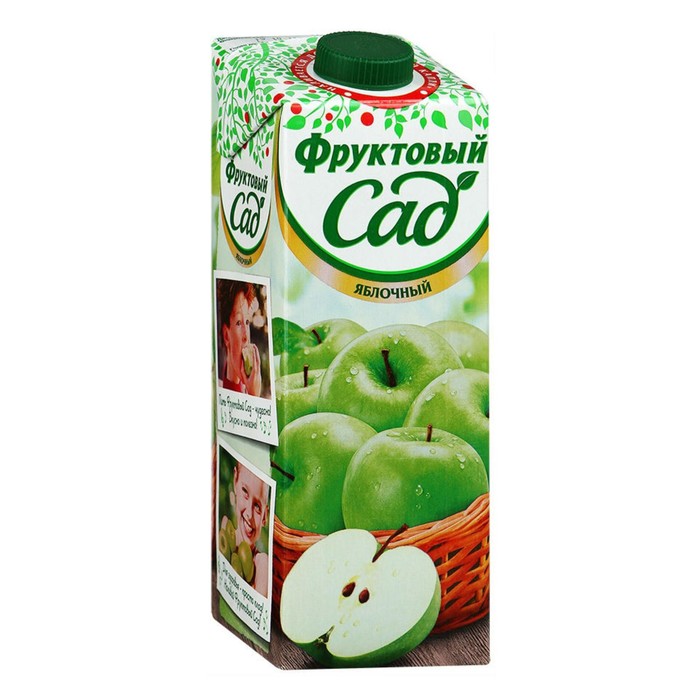 

Нектар ФРУКТОВЫЙ САД яблочный 0,95л