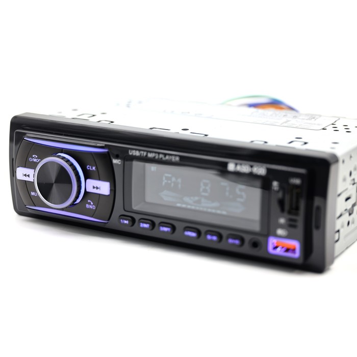 фото Магнитола автомобильная вымпел asd-920 fm/usb/aux/bluetooth, пульт