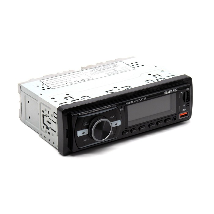 Магнитола автомобильная Вымпел ASD-920  FM/USB/AUX/bluetooth, пульт управления