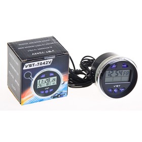 Часы-термометр Вымпел VST-7042V, круглые, d 60 мм Ош