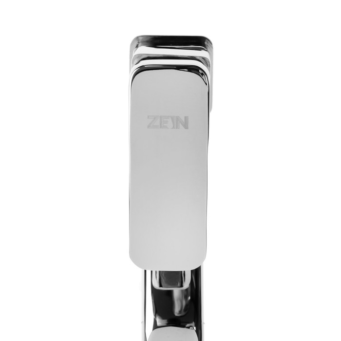 Смеситель для кухни ZEIN Z2482, квадрат, картридж керамика 35 мм, излив 15 см, без подводки   914504