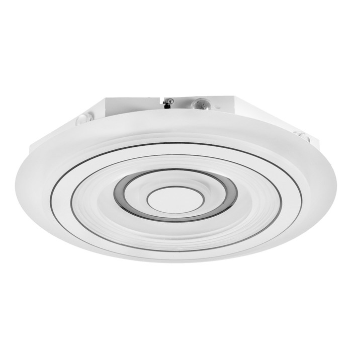 

Люстра с ПДУ "Освальд круглый" LED 160Вт чёрно-белый 48,5х48,5х7 см BayerLux