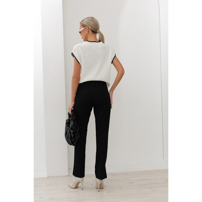 

Брюки женские, размер 46, цвет черный 64956