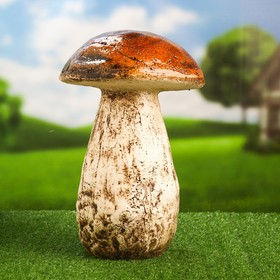 

Садовая фигура "Гриб белый" средний, 24х35см