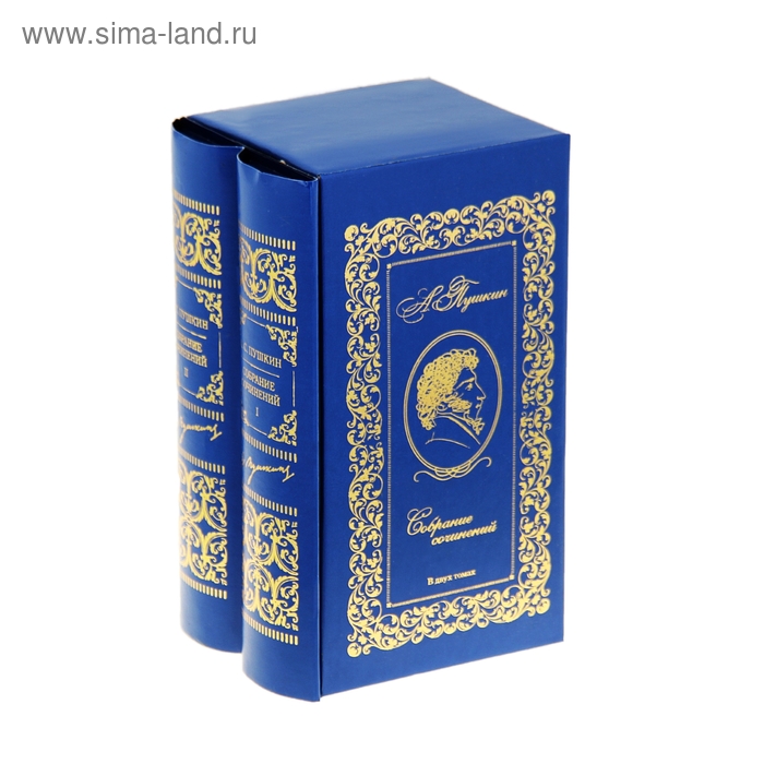 Коробка‒книга подарочная «Пушкин», 10 × 13 × 20.5 см