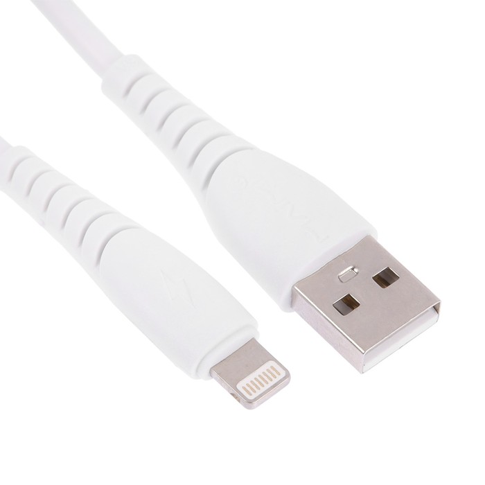 Кабель Maimi X39, Lightning - USB, 6 А, 1 м, белый