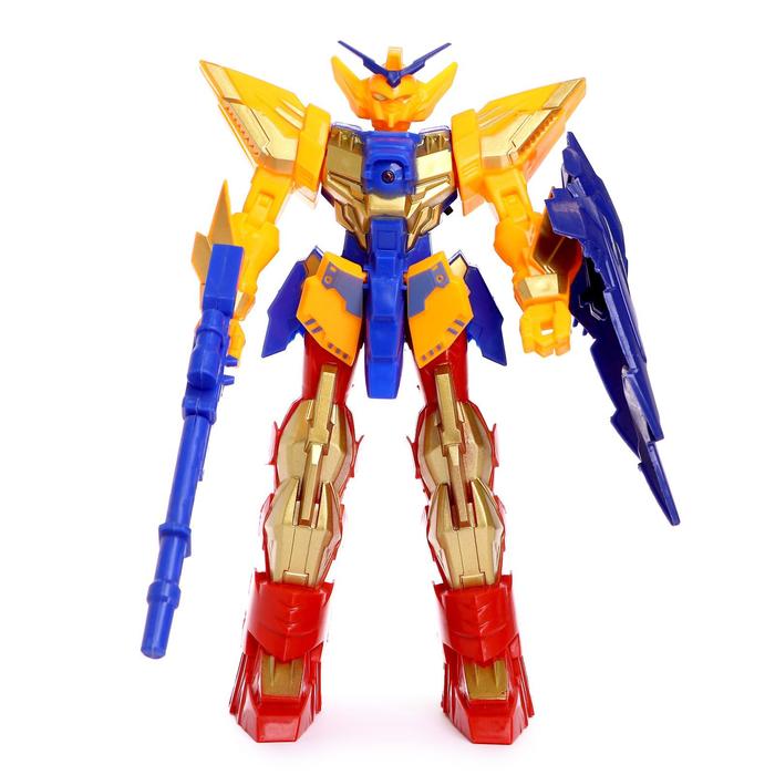 Робот «Защитник», световые и звуковые эффекты, работает от батареек, цвета МИКС