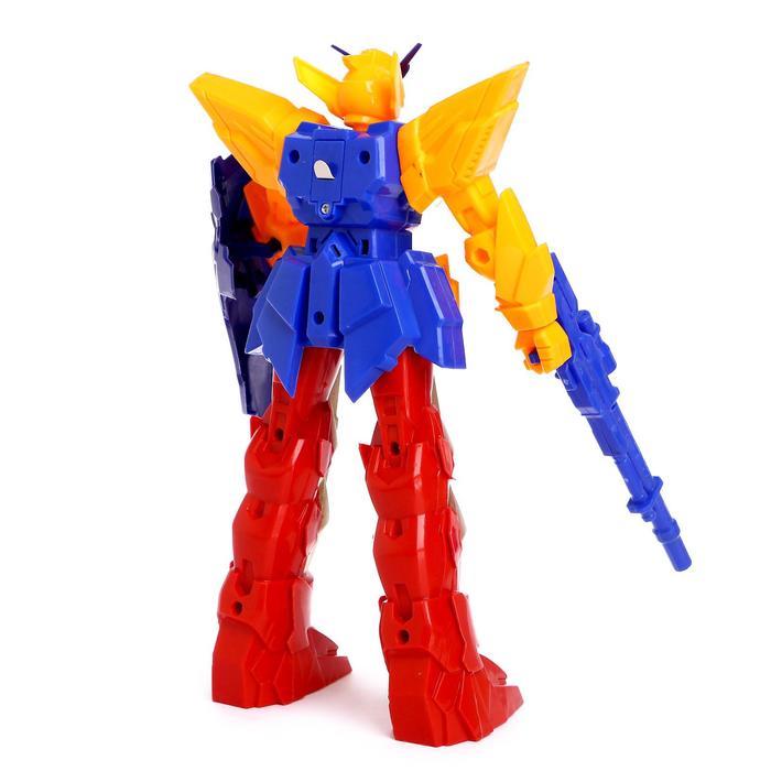 Робот «Защитник», световые и звуковые эффекты, работает от батареек, цвета МИКС