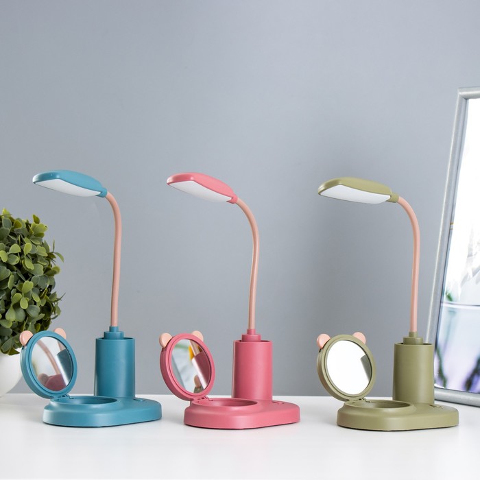

Настольная лампа "Мишка" LED 3Вт USB АКБ МИКС 11,8х7,8х31 см RISALUX