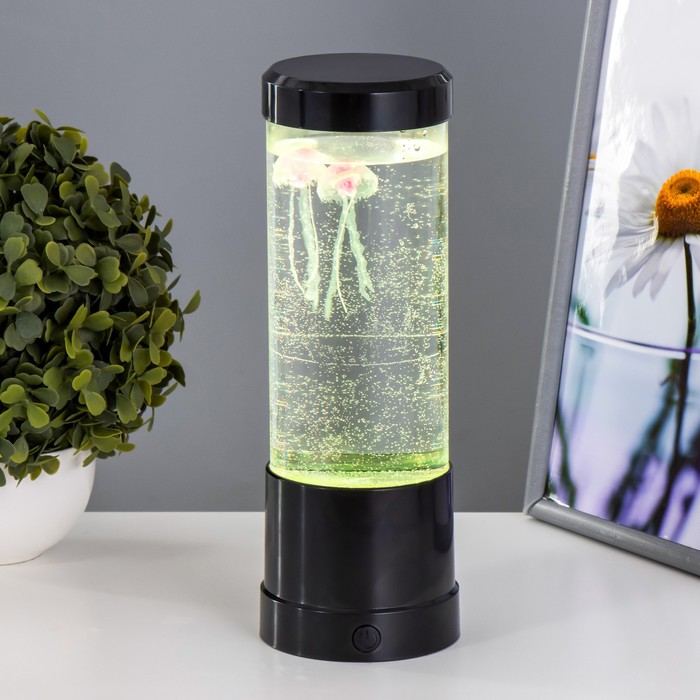 

Светильник лава с ПДУ "Медузы" LED USB RGB 11х11х29,5 см RISALUX