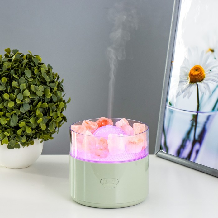 

Ночник-увлажнитель "Антер" LED 3Вт USB RGB белый 13х13х12 см RISALUX