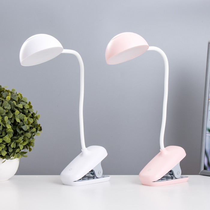 

Настольная лампа сенсорная "Алнес" LED 5Вт USB АКБ МИКС 12х9х44 см RISALUX