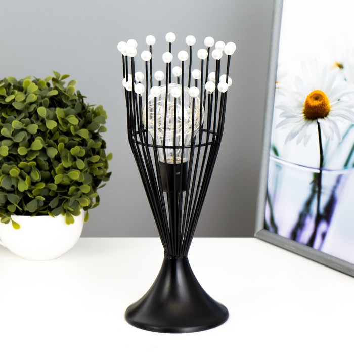 

Ночник "Кубок" LED от батареек ААА чёрный 10х10х26,5 см RISALUX