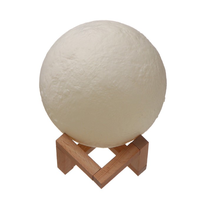 Ночник "Планета" LED USB белый 12x12x11,5 см 9513847