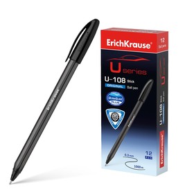 Ручка шариковая ErichKrause U-108 Original Stick, узел 1.0 мм, чернила черные