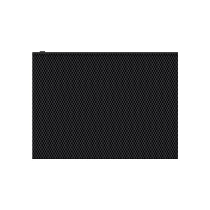 

Папка-конверт на ZIP-молнии А4, 180 мкм, ErichKrause Diamond Total Black, непрозрачный, тиснение, черный