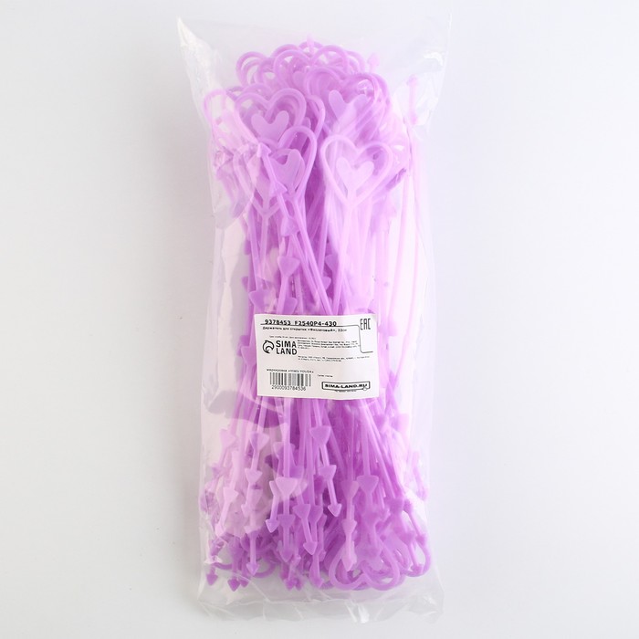 Держатель для открытки "Фиолетовый", 22см 9378453