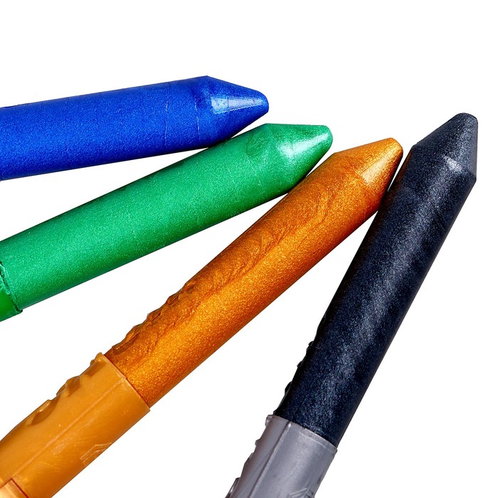 Грим-карандаш для лица и тела "Череп" набор 4 цвета, в пакете