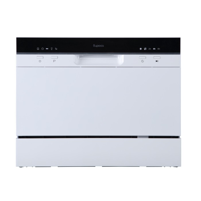 Настольная посудомоечная машина «Бирюса» DWC-506/5 W, 6 комплектов, 5 программ, белая настольная посудомоечная машина бирюса dwc 506 5 w 6 комплектов 5 программ белая