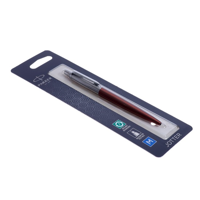 

Ручка шариковая Parker JOTTER CORE CHELSEA ORANGE CT, синяя, блистер 1953242