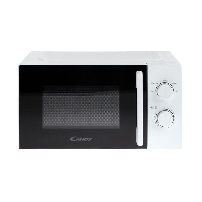 

Микроволновая печь Candy CMW20SMWLI-07, 700 Вт, 20 л, 6 режимов, бело-чёрная