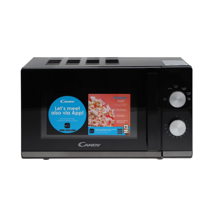 

Микроволновая печь Candy Timeless CMW20TNMB-07, 700 Вт, 20 л, 6 режимов, черная
