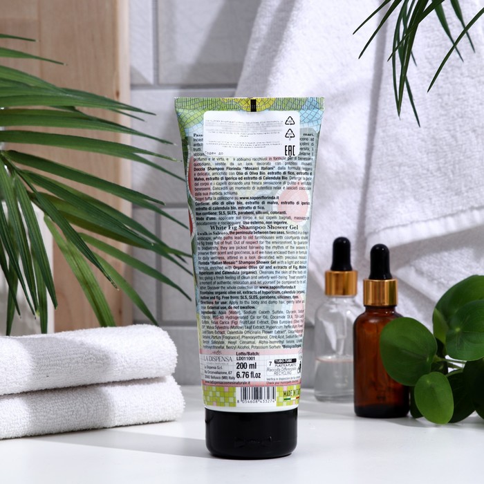 

Гель для душа "Итальянская Мозаика" FLORINDA "Белый Инжир", 200 мл