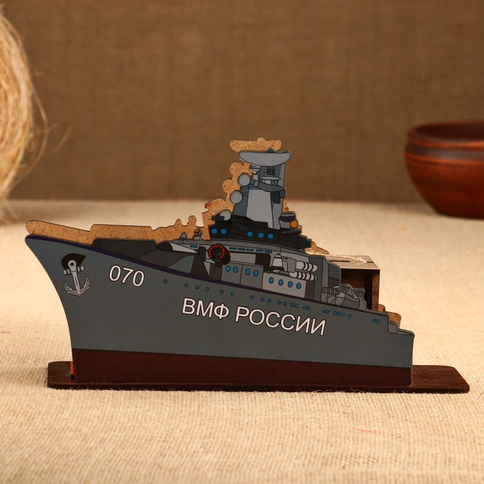 

Чайный домик "Корабль" с чаем 24х10,5х7,5