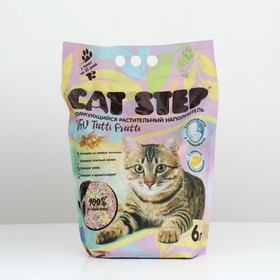 

Наполнитель комкующийся растительный CAT STEP Tofu Tutti Frutti, 6 л