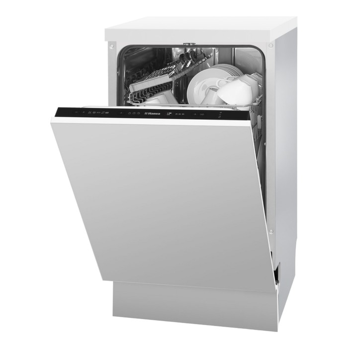 Посудомоечная машина Hansa ZIM435EQ, встраиваемая, класс А++, 10 комплектов, 5 программ