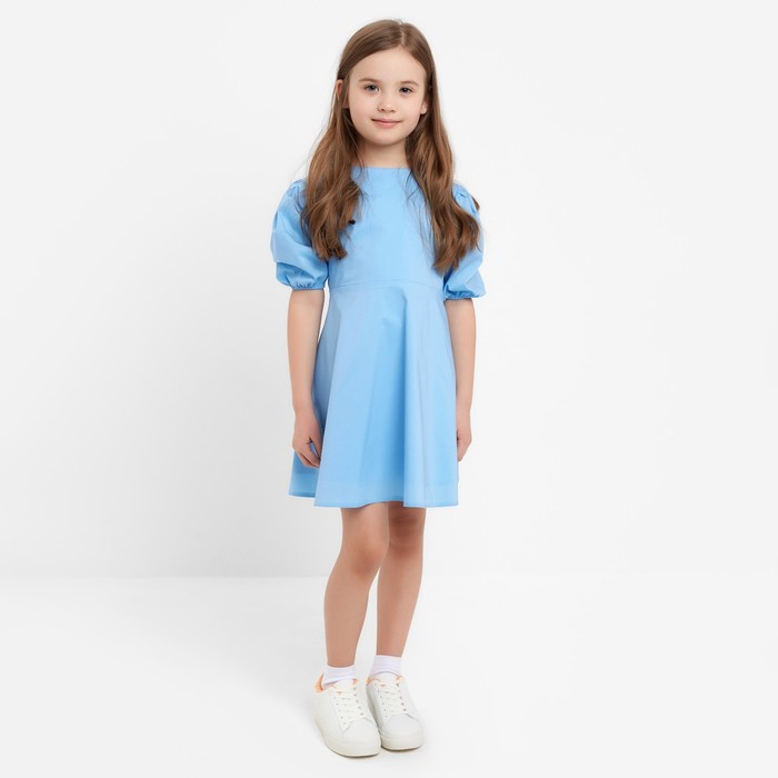 Платье для девочки MINAKU, цвет голубой, рост 116 см платье для девочки minaku цвет голубой рост 116 см