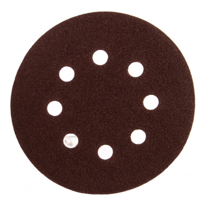 Круг абразивный шлифовальный ЗУБР 35350-125-080, перфорированный, Р80, 125 мм, 5 шт. диск шлифовальный для эшм dexter р80 125 мм 5 шт