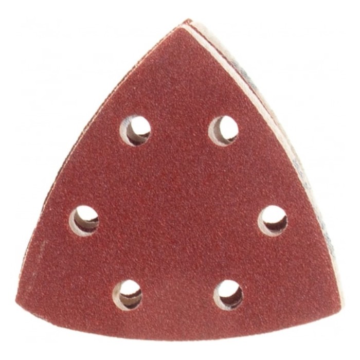 Треугольник шлифовальный ЗУБР 35583-080, перфорированный, Р80, 93 х 93 х 93 мм, 5 шт. 35583