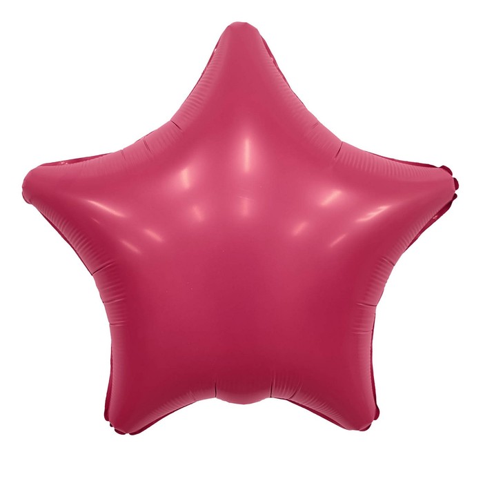 

Шар фольгированный 19" звезда, цвет Мистик Viva Magenta