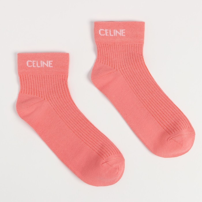 

Носки, цвет розовый, размер 23-25 (37-40)