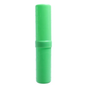 Пенал-тубус (40 х 195 мм) Calligrata, пластиковый, зеленый Ош