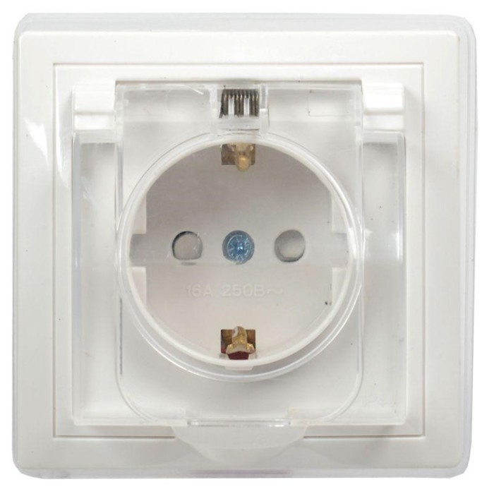 

Розетка IEK ERK70-K01-10-DM-44 Кварта, СП, с заземлением