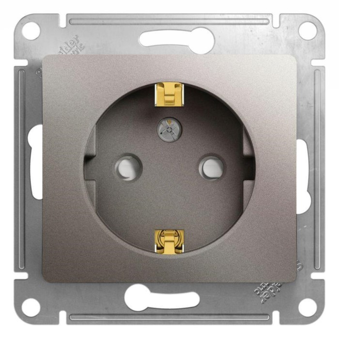 

Розетка SchE GSL001245 Glossa, СП, IP20