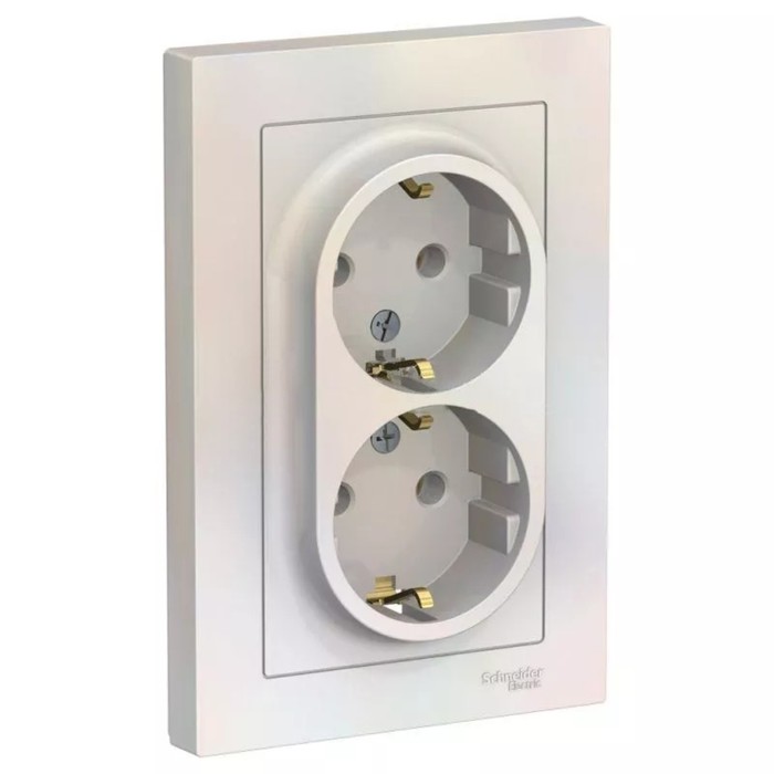 

Розетка SchE ATN000424 AtlasDesign, СП, 2 розетки, IP20