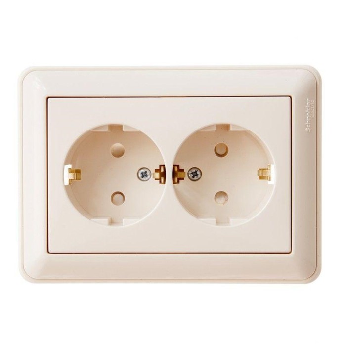 

Розетка SchE RS16-255-28 W59, СП, 2 розетки, IP20