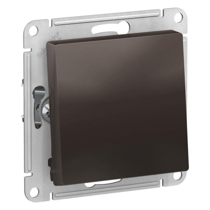 

Механизм переключателя SchE ATN000661 AtlasDesign, 1 клавиша, СП, 10А, IP20, мокко